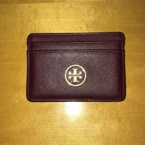 Tory Burch Robinson Slim Card Case